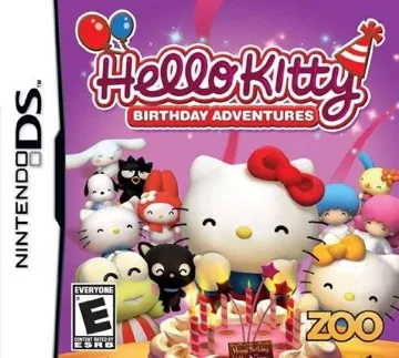 Hello Kitty - Birthday Adventures (USA) (En,Fr,De,Es,It) box cover front